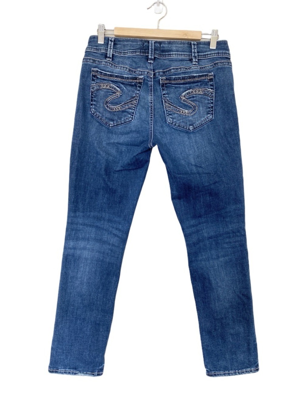 Silver Elyse Straight Jeans Women's 30X30